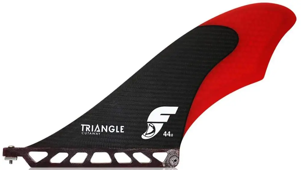 

Futures Triangle Cutaway Small SUP Fin - Carbon/Red