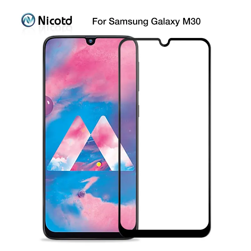 

Tempered Glass For Samsung Galaxy A20 A10 A50 A40 A30 M10 M20 M30 Screen Protector for Samsung A70 A80 A60 Full Cover Protection
