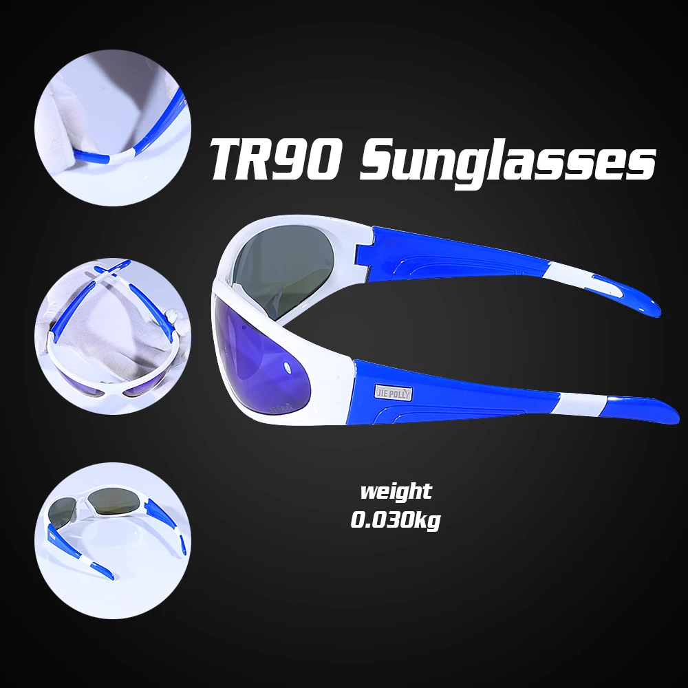 1 шт. Мужские поляризационные солнцезащитные очки для вождения, велосипедные очки, спортивные уличные очки для рыбалки