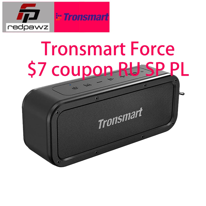 Tronsmart элемент силы Bluetooth динамик$7 купон средний 5 дней водонепроницаемый беспроводной динамик большой аккумулятор