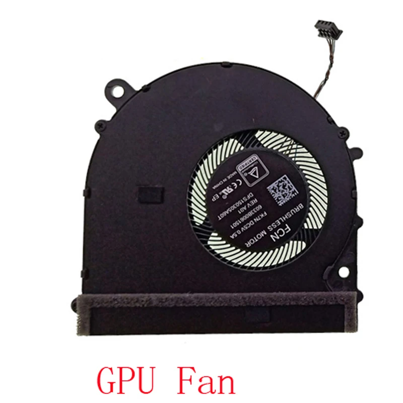Охлаждающий вентилятор cpu GPU для Xiao mi NoteBook PRO15.6 mi air Pro 15," для ноутбука охлаждающий вентилятор cpu видео охлаждающий вентилятор GPU