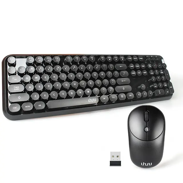 UHURU Wireless Keyboard and Mouse Combo Office Gaming Full size