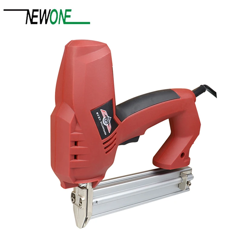 

HEPHAESTUS Electric Nail Gun Straight U Stapler Electric Staples Gun With 220V 2300W Electric Power Tools For Woodworking Hand T