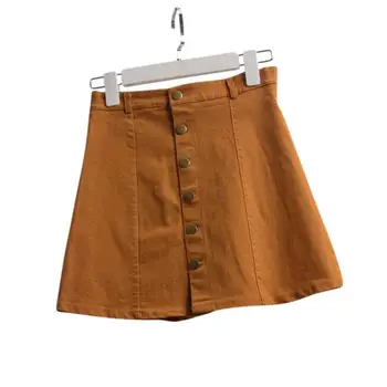 

#4 Women's Fashion Waist Skirt Korean Style Denim Skirt A-Line Sexy