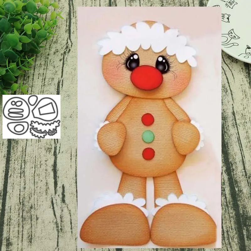 

Animal snowman metal cutting dies Scrapbooking album paper craft handmade card stencil art cutter