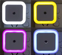 Auto LED Light Induction Sensor Control Bedroom Night Lights Bed Lamp LED night lamp For Baby Gift Romantic Colorful Lights