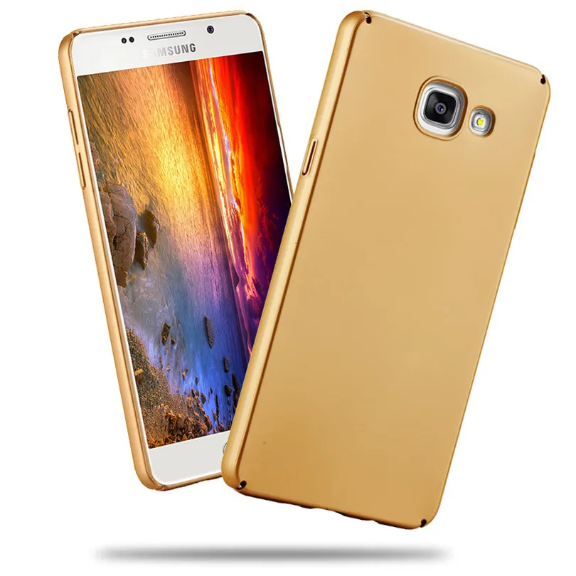 360 полная защита Матовый чехол Капа корпус для Samsung Galaxy A3 2016 A3100 Жесткий ПК