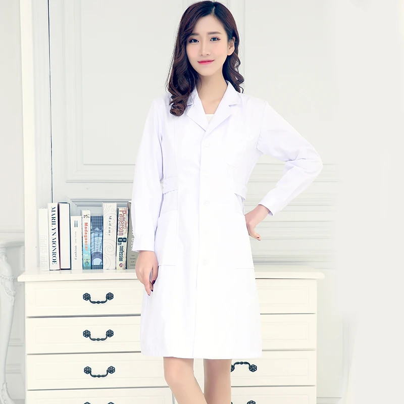 Врачи носить с короткими рукавами с длинными рукавами экспериментальной одежда аптека салон красоты учитель медсестры работают одежду