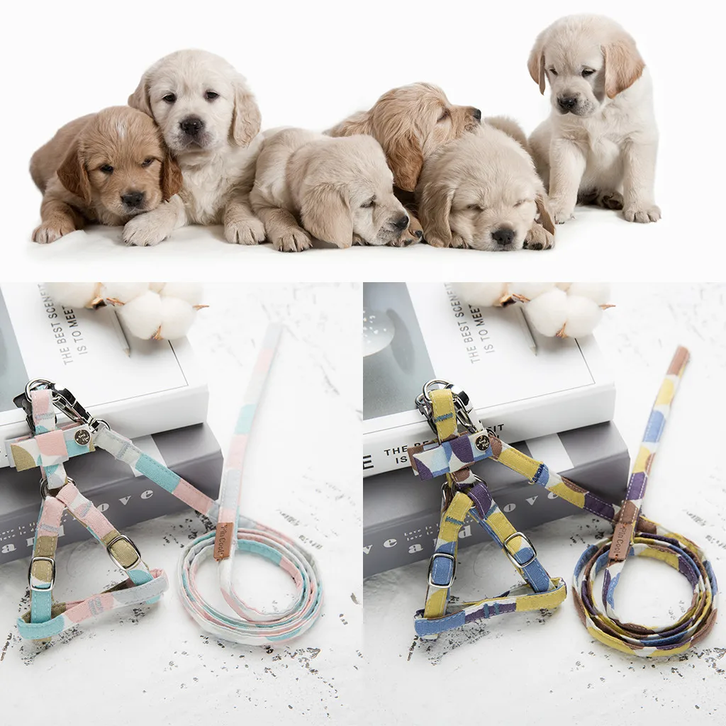

ISHOWTIENDA 2019 Pet Cat Dog Tie Bow Vest Set Cat Dog Chest Straps Belt Set Adjustable Hot sale