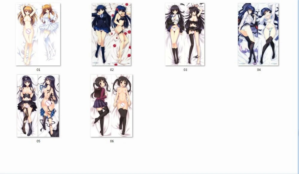 Popular Galgame White Album 2 Anime Characters Sexy Girl Touma Kazusa Throw Pillow Cover Howaito Arubamu 2 Body Pillowcase Pillow Cervical Pillow Carpillow Headrest Aliexpress