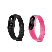 M2 Mais Pulseira Pulseira Inteligente Medidor de Pressão Arterial De Pulso da Frequência Cardíaca Lembrete Chamada Pedômetro de Fitness Rastreador Sono PK Mi Banda