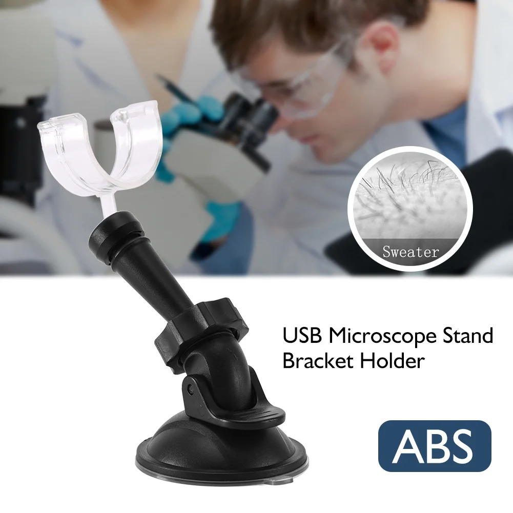 

Universal USB Microscope Suction Cup Stand Bracket Clip Mount Spotting Scopes Digital Microscope Accessories