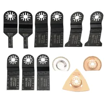 12 pcs/kit oscillating multi tool saw blades accessories for renovator power tool as Fein multimaster