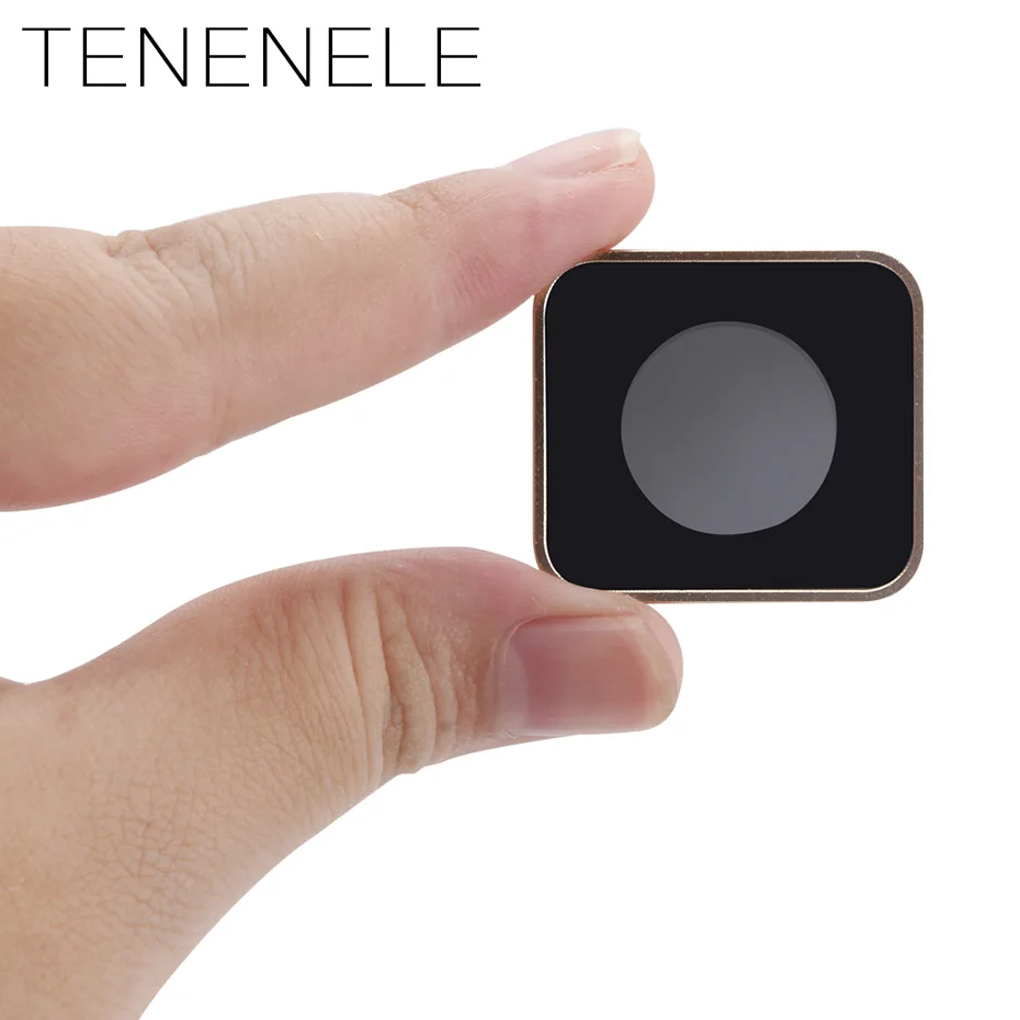 TENENELE Go Pro, спортивные фильтры для экшн-камеры, набор фильтров нейтральной плотности для GoPro Hero 5, 6, 7, черный, ND 4, 8, 16, фильтр для Hero