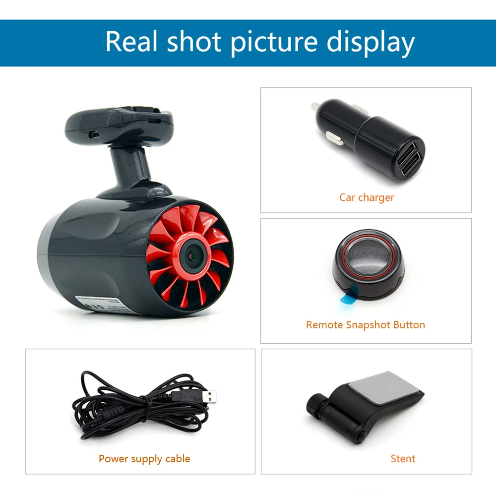 Junsun H030 Видеорегистраторы для автомобилей Ambarella A12 ADAS Wi Fi Камера FHD 1296 P dashcam видео