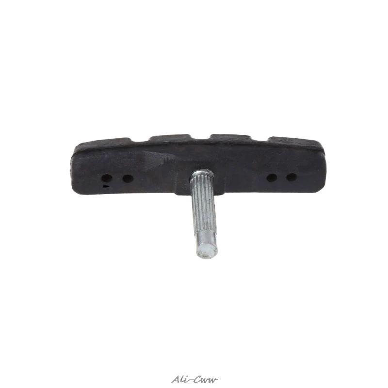 2pcs Brake Pads Bike Brake Pads Bicycle Disc Brake Pads Silent Rubber V Brake System Bike Parts Bicycle Cycling Safety Blocks MTB Mountain Bike Accessories