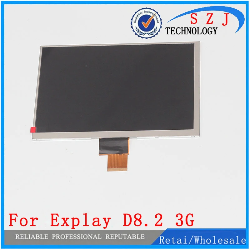 

New 8'' inch tablet ActiveD 8.2 3G / Explay D8.2 3G LCD display Screen Panel Replacement Module Free Shipping