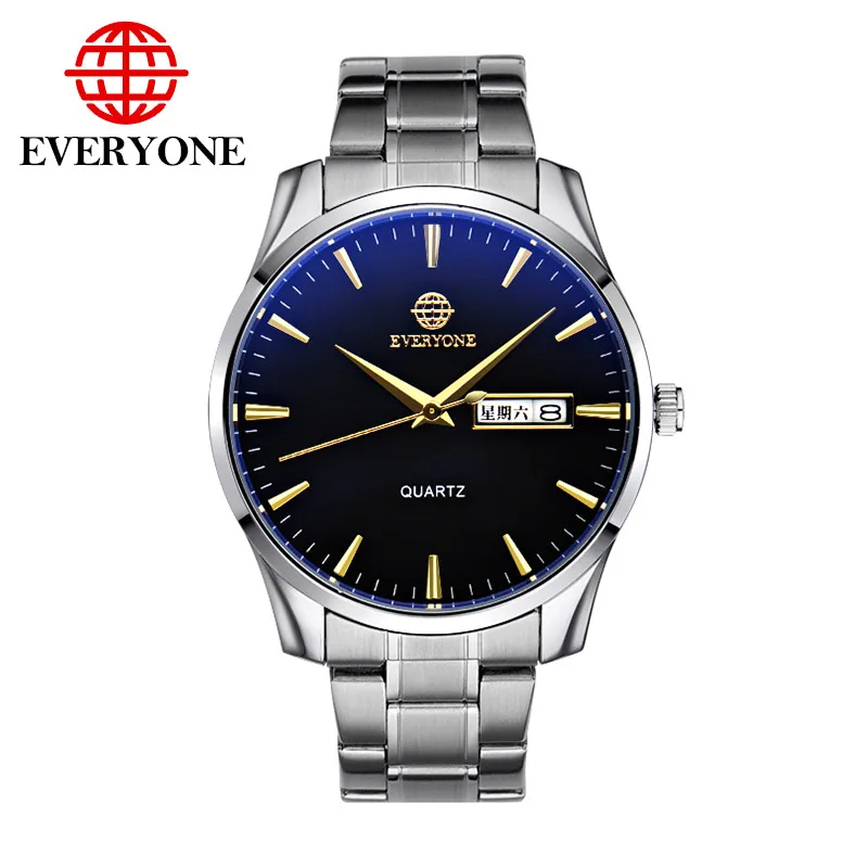 Everyone men watch top band luxury men military wristwatch full steel men watch waterproof relogio masculino