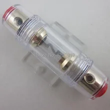 AGU Держатель 4/8 Калибр+ 60A плавкий предохранитель для автомобиля грузовика аудио усилитель звука