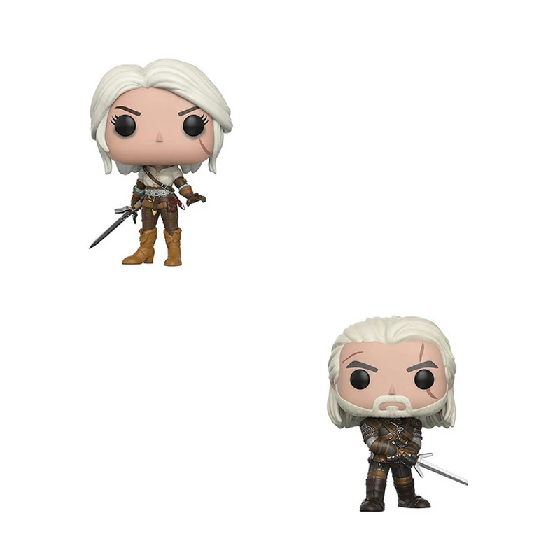 

Funko Pop Games Witcher 3 Psp Game Periphery The Witcher Crazy Hunter Handmade Model Doll Jewelry Accessories