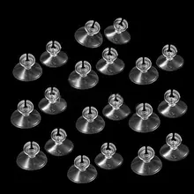 Ventouse d'aquarium, 10 pièces/ensemble support ventouse, pompe à Air transparente pour réservoir de poisson 4/ 6mm