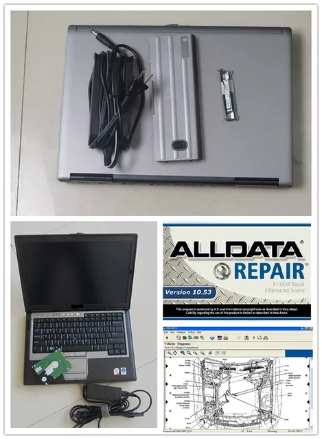 Best Price 2016 alldata repair software v10.53 with mitchell with 1tb hdd installed in d630 computer ready to work