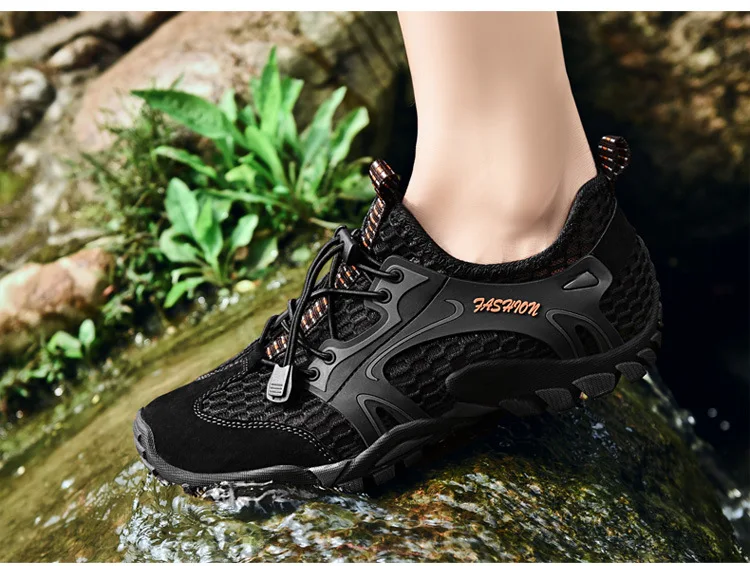 livre lazer sandálias malha respirável sapatos