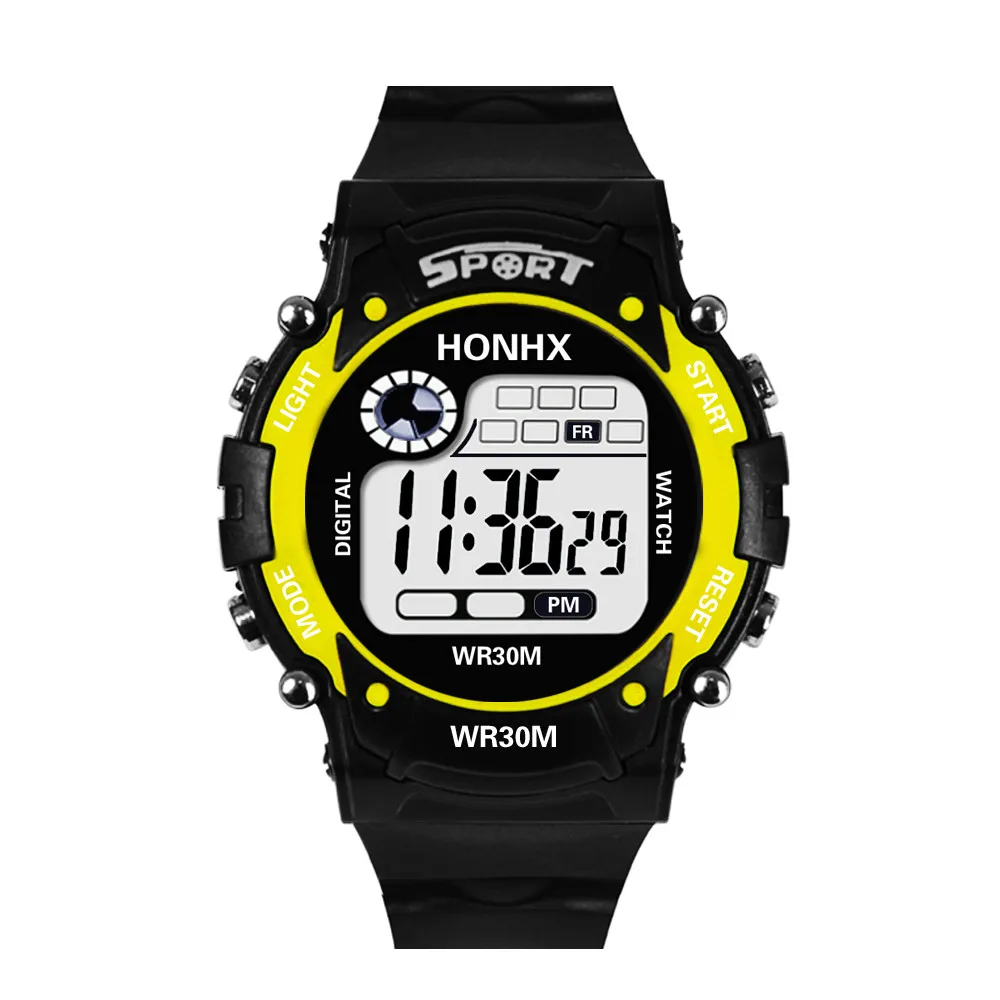 Модные мужские цифровые светодиодные аналоговые кварцевые часы с будильником и датой спортивные наручные часы Relogio Masculino# LR1 - Цвет: E