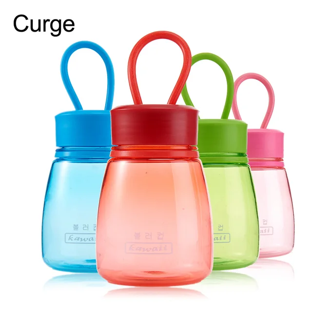 853 Curge Qualité Alimentaire Non Toxique étudiant Enfant En Plastique Bouteille Deau 350 Ml Curge 1104 Dans Bouteilles Deau De Maison Jardin