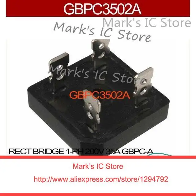 International Rectifier GBPC3510 Bridge Rectifier 35A 1000V OM0376 251495078453 4