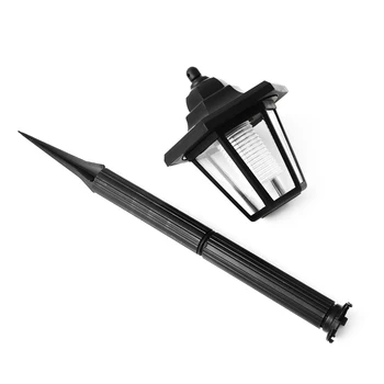 

Solar Power LED Path Way Wall Landscape Mount Garden Fence Outdoor Lamp Light Water Resistant