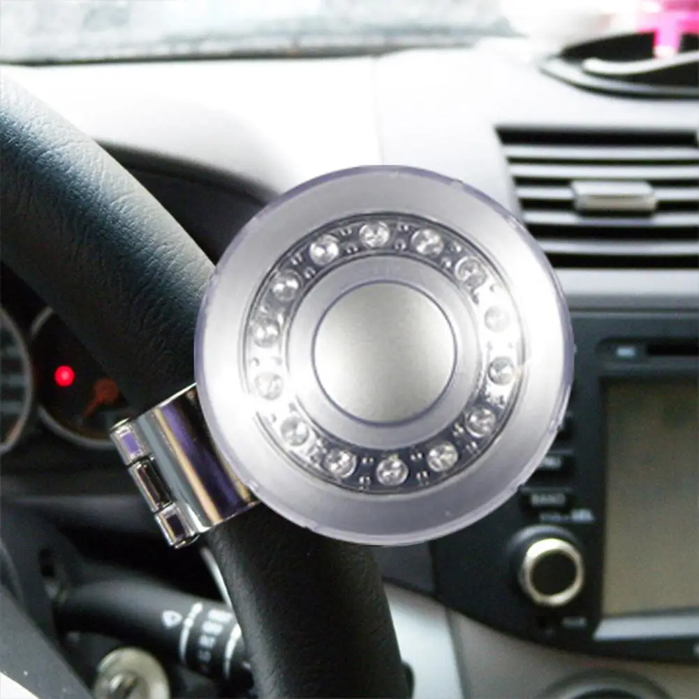 

Stylish Car Steering Wheel Steel Bead Bearing Handle Control Knob Ball Booster