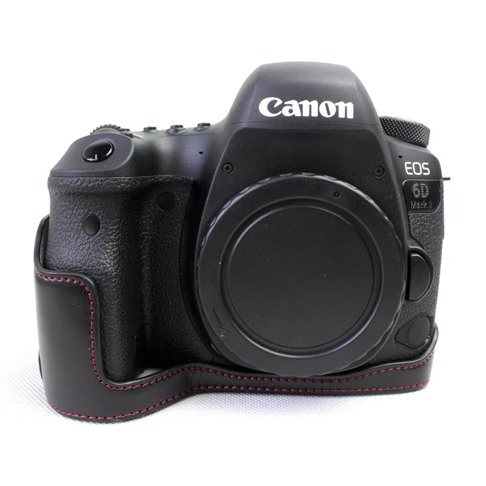 Чехол из искусственной кожи для камеры Canon 6D Mark II 6D2 6DII|Сумки фото-/видеокамеры| |