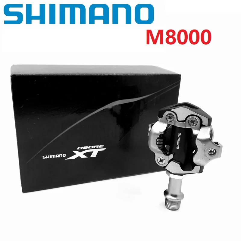 

SHIMANO SPD DEORE XT M8000 Pedal Mountain Bike Self Locking Pedal With SM-SH51 SPD Cleats Set Cycling Pedals