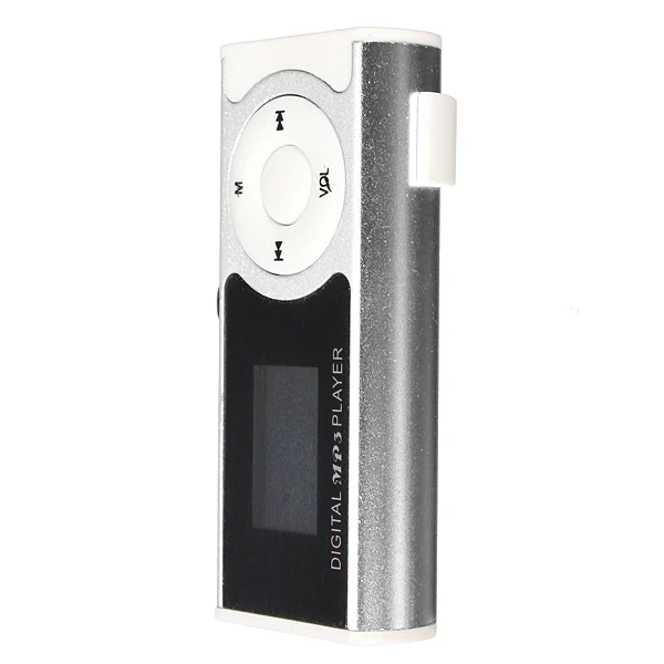 3 комплекта продажа мини USB клип плеер MP3 радио ЖК экран Поддержка 16 Гб micro SD TF