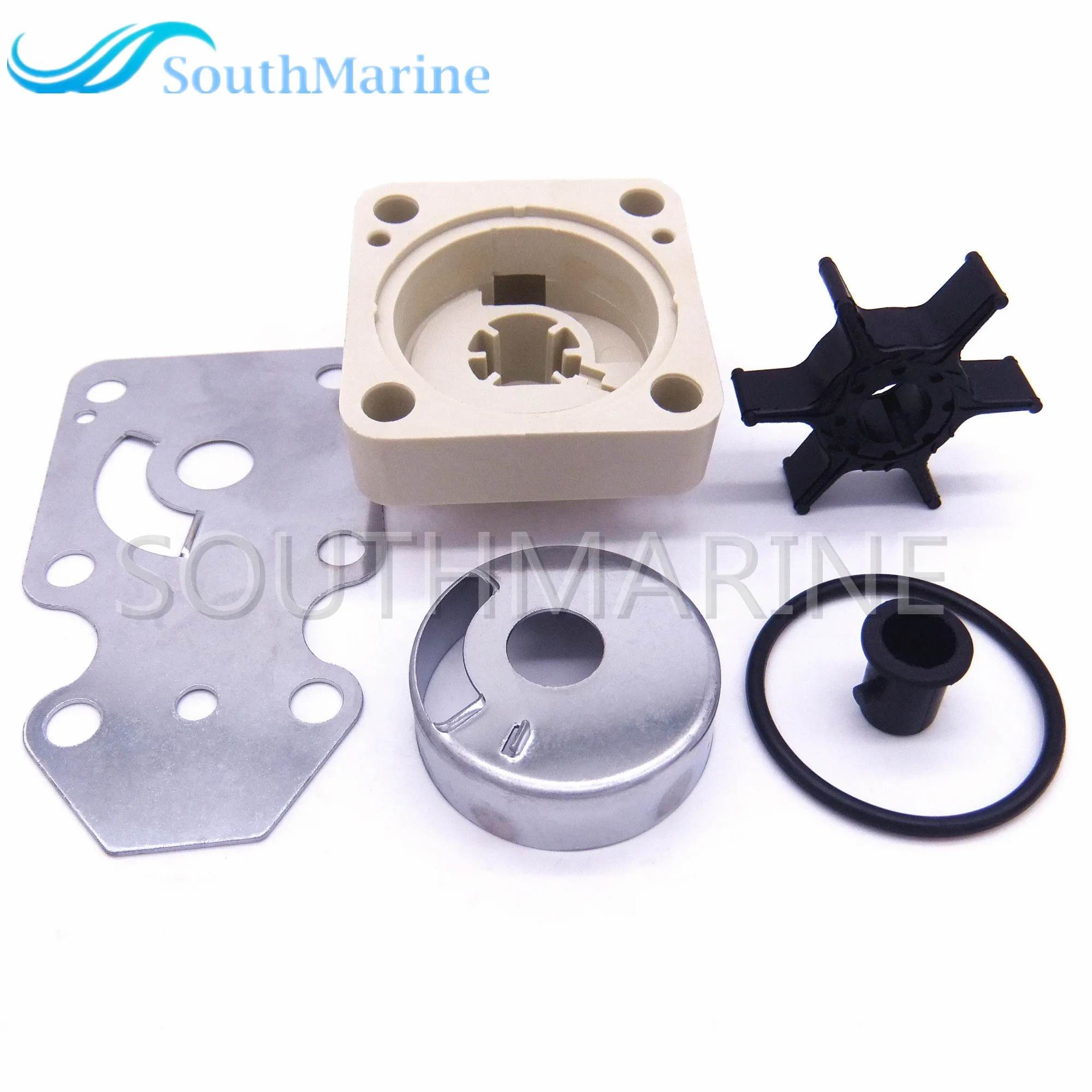 63V W0078 00 Water Pump Impeller Kit for Yamaha F15 15hp 9.9HP F9.9M 4  stroke Outboard Motors-in Boat Engine from Automobiles & Motorcycles on ...