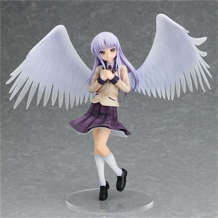 

Anime Angel Beats! Tenshi School Uniform Ver. Tachibana Kanade PVC Action Figure Collectible Model Toy 22cm KT2630