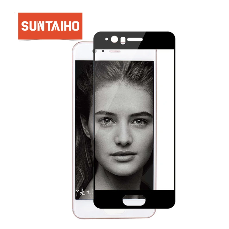 Ультратонкое закаленное стекло Suntaiho защитная пленка для Huawei P10 plus 9H HD Full Cover