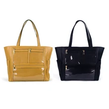 Хаки искусственная кожа эфирные масла Сумочка черная ПВХ сумка для показа с прозрачные карманы аксессуары кошелек DOM106576