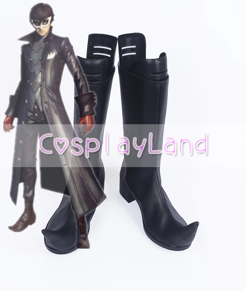 Persona 5 герой Джокер ботинки для костюмированной вечеринки обувь для взрослых Мужская обувь Хэллоуин Детский костюм для вечеринок