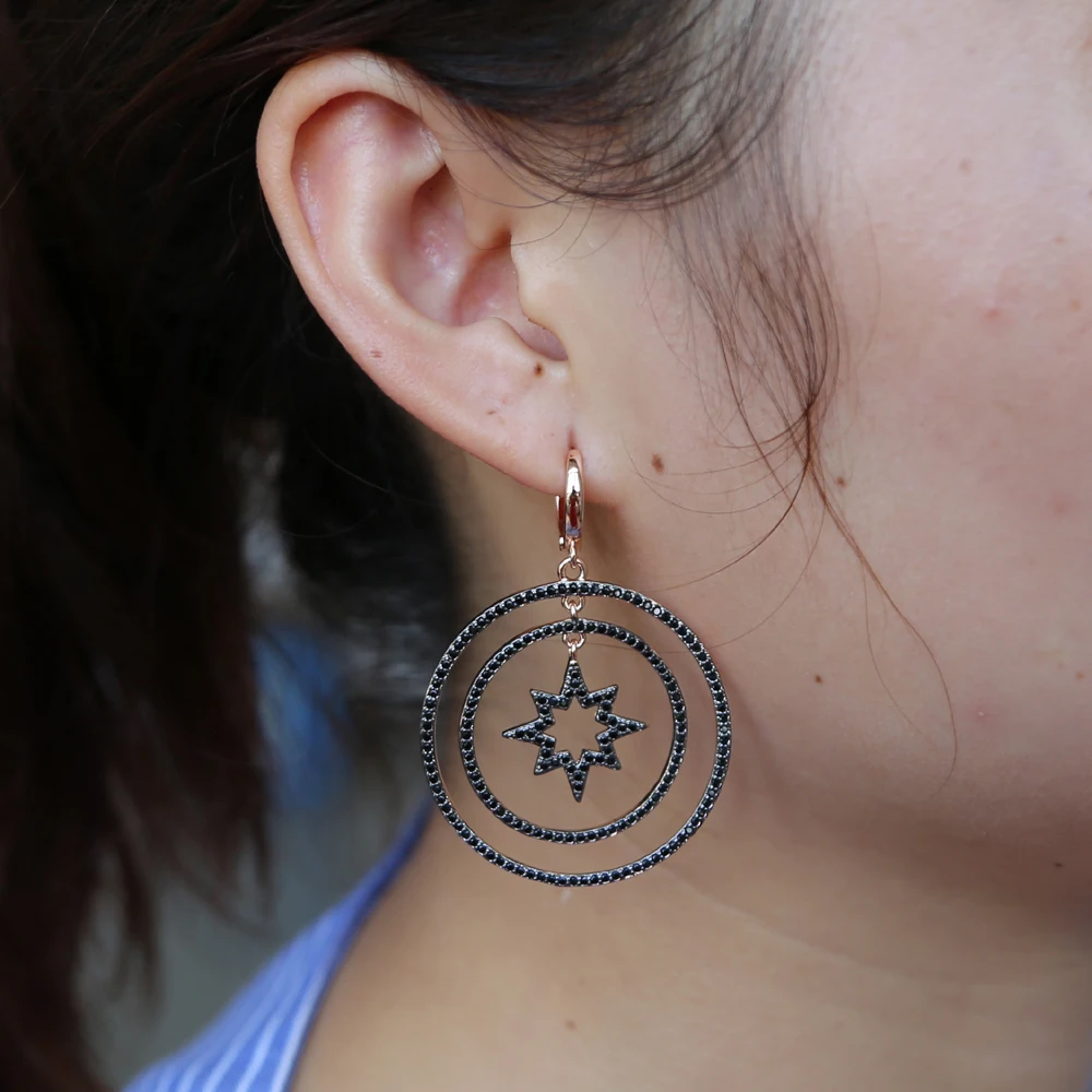 brass earring H (5)