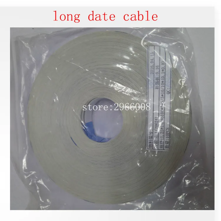 

free shipping!!! 10pcs/lot top quality printer date cable 20pin for challenge and wit color long flat cable