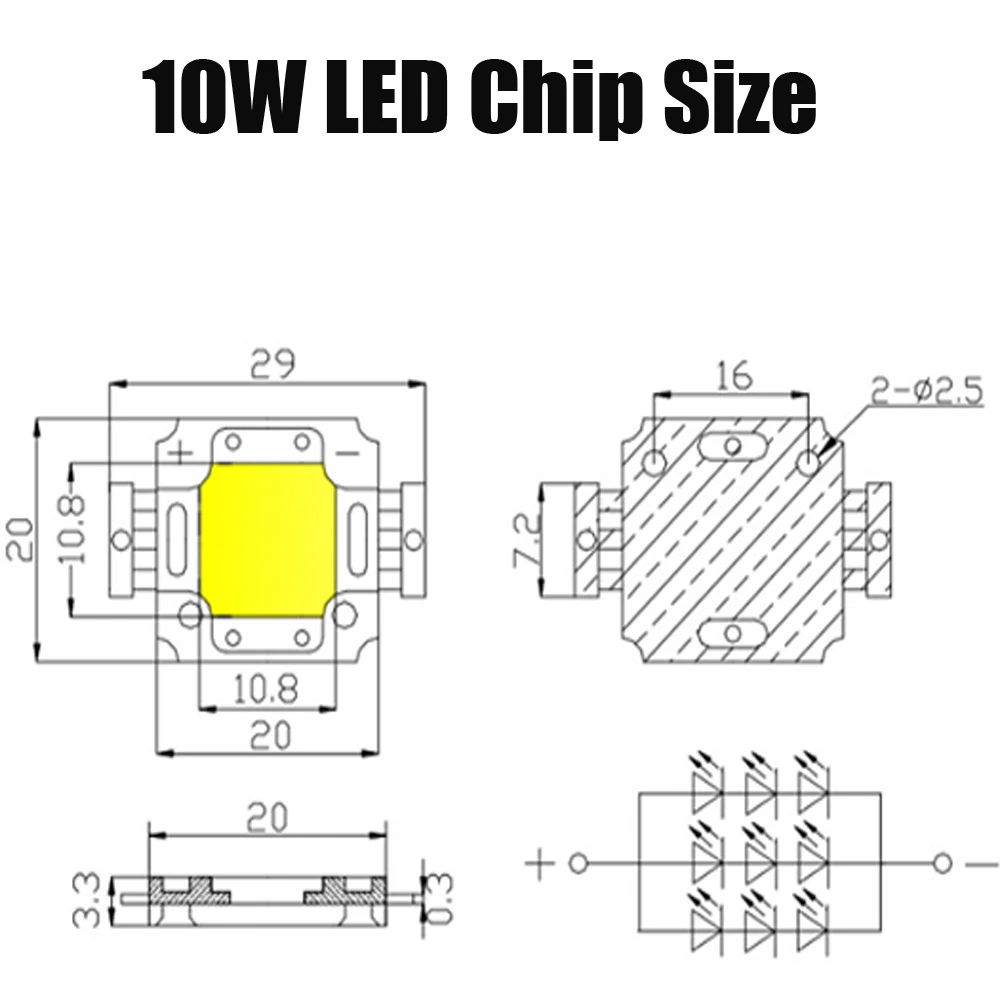 10W
