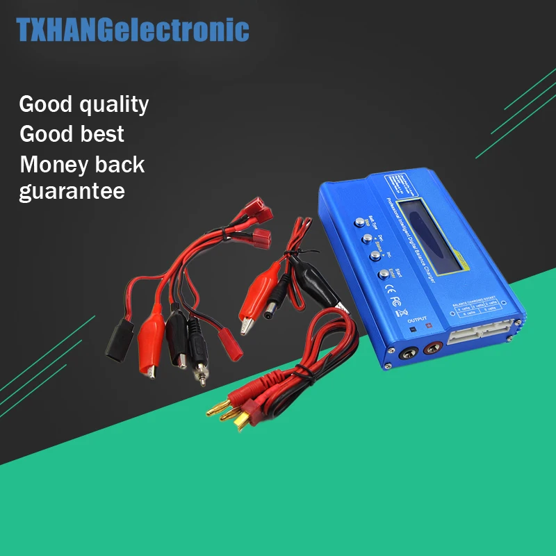 

80W iMAX B6 LCD Screen Digital RC Lipo NiMh Li-ion Ni-Cd RC Battery Balance Charger Digital Charger Discharger C1