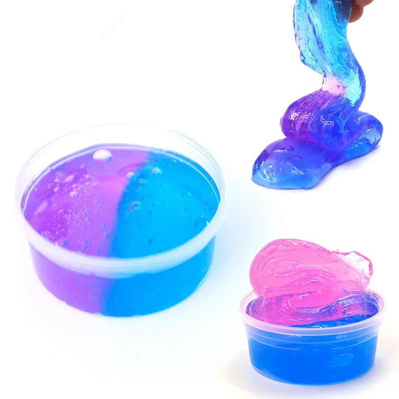 Multicolor Crystal Fluffy Mud Clay Slime Putty Plasticine Sludge Stress Relief Toys DIY Color Matching Gradient Crystal mud Multicolor Crystal Fluffy Mud Clay Slime Putty Plasticine Sludge Stress Relief Toys DIY Color Matching Gradient Crystal mud
