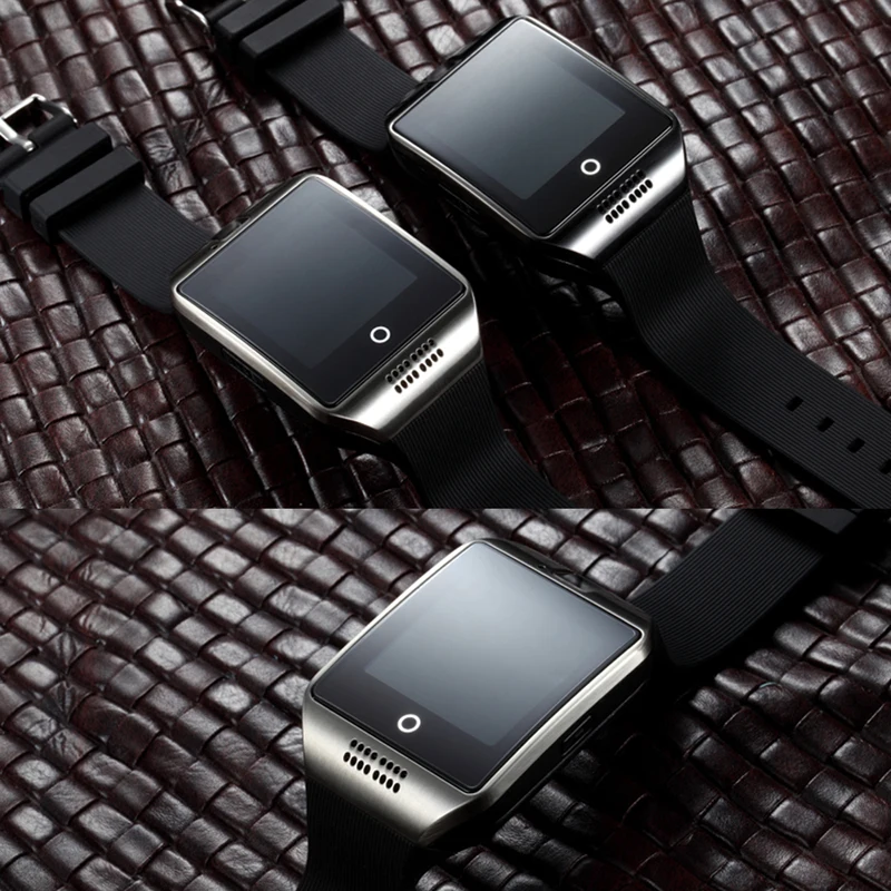 Bluetooth Watch Smart Clock Support SD Card Sports Sports Beautiful Radian Card for Android Smart Shape Clock