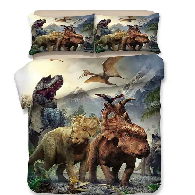 3d Dinosaur Bedding Set Dragon Twin Full Queen King Comforter