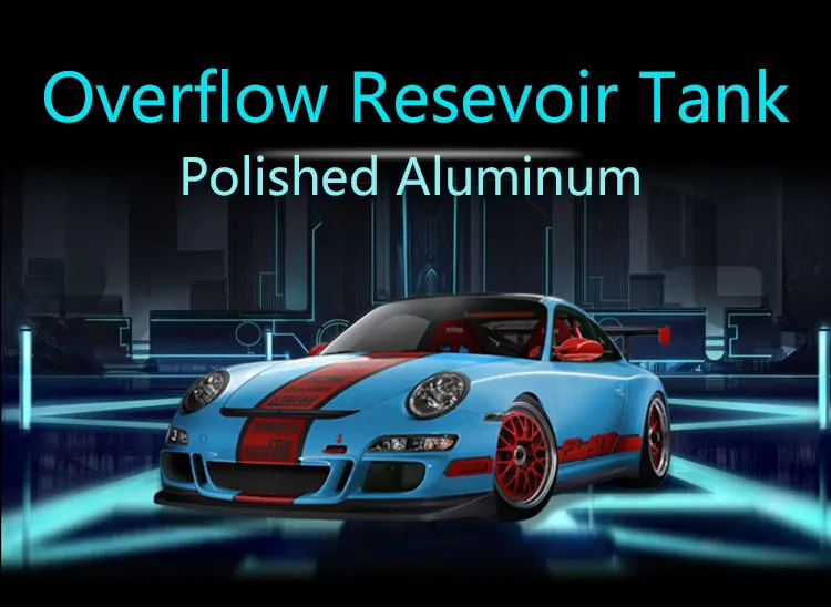 2.5L алюминиевый авто хладагент переливной Resevoir Танк комплект для 6CYL V8 BA BF XR6 XR8 GT FG черный