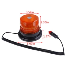 DC12V 24V красная Автомобильная светотехника для грузовика проблесковый маячок Предупреждение ющий свет Стробоскопическая Лампа Аварийного освещения лампа полиции