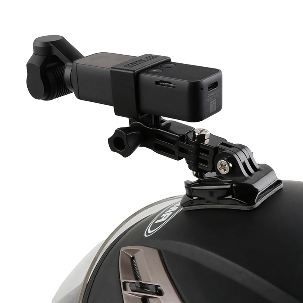 Держатель для мотоциклетного шлема, зажим для DJI Osmo Pocket Gimbal camera Expansion, Монтажный кронштейн для OSMO Pocket, аксессуары